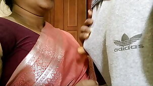 Desi step Mother in Law loves Hot Son in law