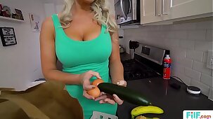 FILF - MILF London River Fucking The New Delivery Boy