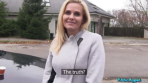 Public Agent, Blonde MILF with Big Boobs Fucks a Stranger